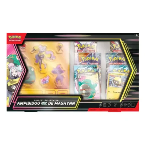 Coffret Pokémon Collection Premium Ampibidou Ex de Mashynn