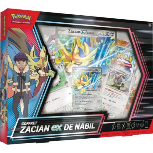 Coffret Pokemon Zacian Ex de Nabil