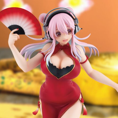 figurine-super-sonico-trio-try-it-china-dress-red-version-1 figurine super sonico china dress red version furyu