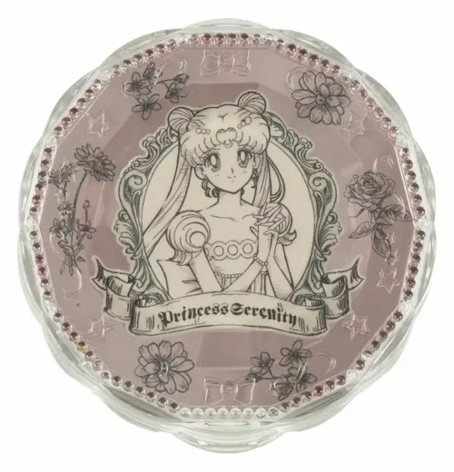 miracle-romance-clear-compact-face-powder-light-ocher-princess-serenity Poudrier Sailor Moon Miracle Romance Ocre Clair.